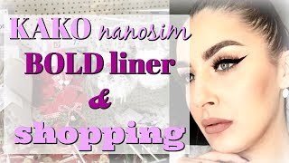 KAKO nanosim BOLD EYELINER i SHOPPING