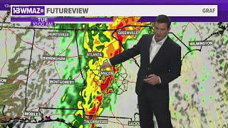 Ben Jones tracks severe weather threat approaching | Latest weather update