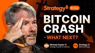 LIVE: Michael Saylor on Bitcoin Crash Explained! Massive BTC Dump & What's Next for Crypto Market?
