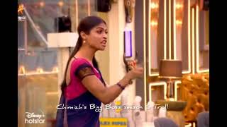 Bigg Boss season 6 Troll ^ Dhanalakshmi fights with Shivin