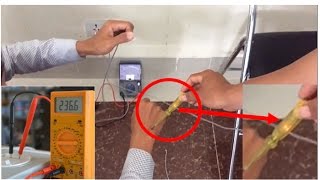 How to test AC 230V with people - Electric Testing