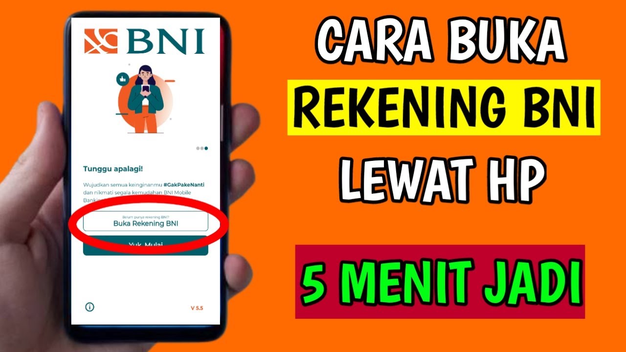 Cara Buka Rekening BNI Online Terbaru - Daftar Rekening BNI Online ...