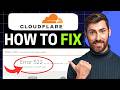 How to Troubleshoot Error 522 Connection Timed Out Cloudflare and Hostinger [NEW 2026 Guide]