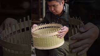 Amazing Creative Making Fruit Basket From Bamboo | Creative DIY #Shorts