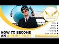 How to Become an Airline Pilot - Training, Procedure, CPL, Fees, Salary | Golden Epaulettes Aviation