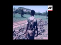 SYND 21 12 77 BLACK ARMY RECRUITS IN TRAINING NEAR SALISBURY (HARARE)
