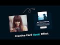 Creative Card Hover Effect Using HTML and CSS | Html & CSS
