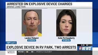 Meth, altered firework found in Grand Junction RV leads to two arrests