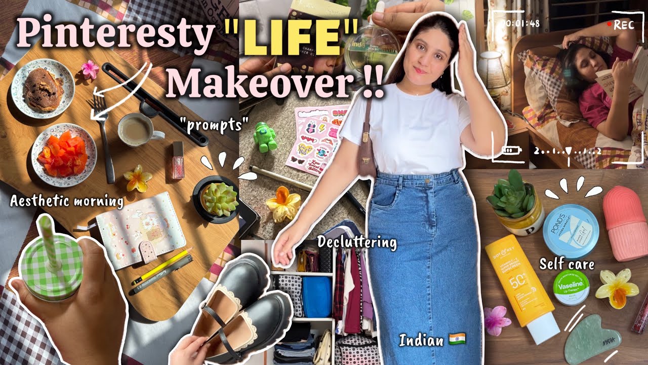Indian Pinterest Life Makeoverрџњїрџ є Aesthetic Lifestyle Vlog