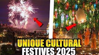 Top 10 Unique Cultural Festivals Around the World in 2025