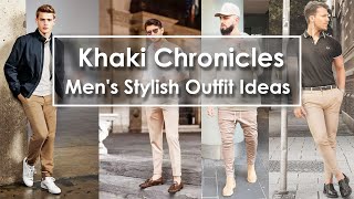 Men's fashion 2024 | Everyday Elegance: Men's Khaki Pants Fashion Tips