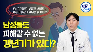 잠 못 이루는 밤, 괜히 우울한 기분...남성 갱년기를 의심하세요!