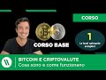 BITCOIN e CRIPTOVALUTE: Cosa sono e come funzionano? | Spiegato SEMPLICE | Corso BASE di Crypto Ep.1