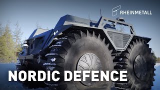 Rheinmetall Mission Master XT during the Artic Mobility Trials in Finland