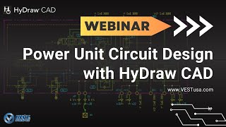 How to Design a Power Unit Circuit Diagram with HyDraw CAD