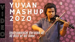 Yuvan Violin Mashup 2020 | Tribute To The Little Maestro | Instrumental | HoneyBlaze Music |