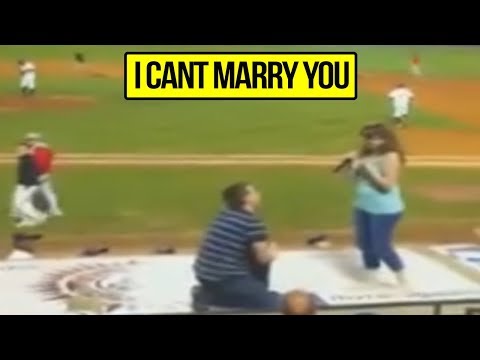 5 Marriage Proposals That Ended Up Horrible! 5 Marriage Proposals That Ended Up Horrible!