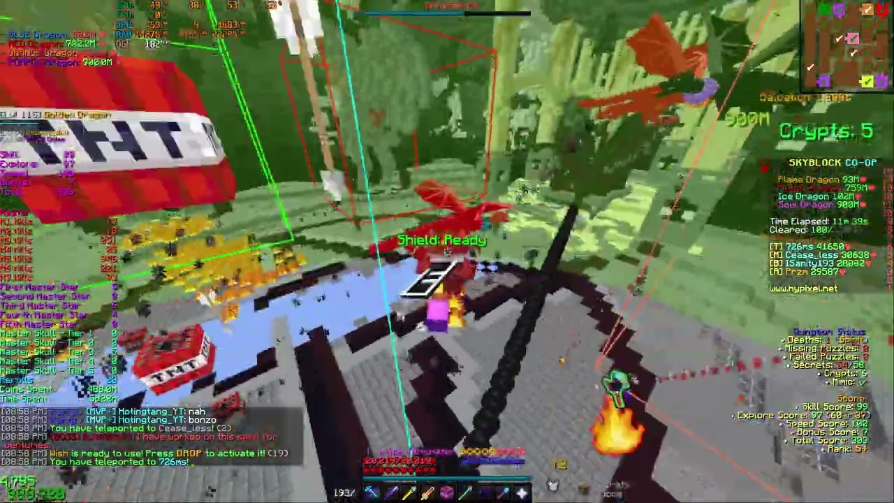 Hypixel Skyblock M7 Funny Moment Youtube