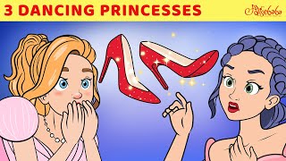 3 Dancing Princesses + Red Shoes | Bedtime Stories for Kids in English | Fairy Tales