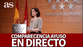 AYUSO EN DIRECTO | COMPARECENCIA de la PRESIDENTA DE LA CAM I Diario AS