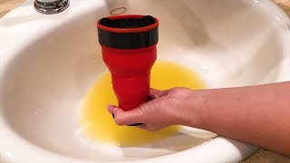 How To Get Rid Of Clogged Sinks IN SECONDS!