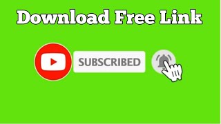 Top 10 || Green Screen Animated Subscribe Button || Free Download Link || Green Screen Effects