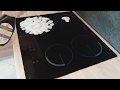 Simple and Easy Way to Clean INDUCTION COOKTOP PANEL 'ОЦИСТКА ИНДУКЦИОННОЙ ВАРОЦНОЙ ПАНЕЛИ