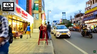 Coimbatore City - Evening Walking Tour 🔥 Gandhipuram, Tamilnadu, India 🔥 4K - UHD - 60 FPS