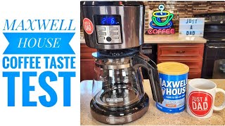 I LOVE Maxwell House The Original Roast Medium Ground Coffee Taste \u0026 Review