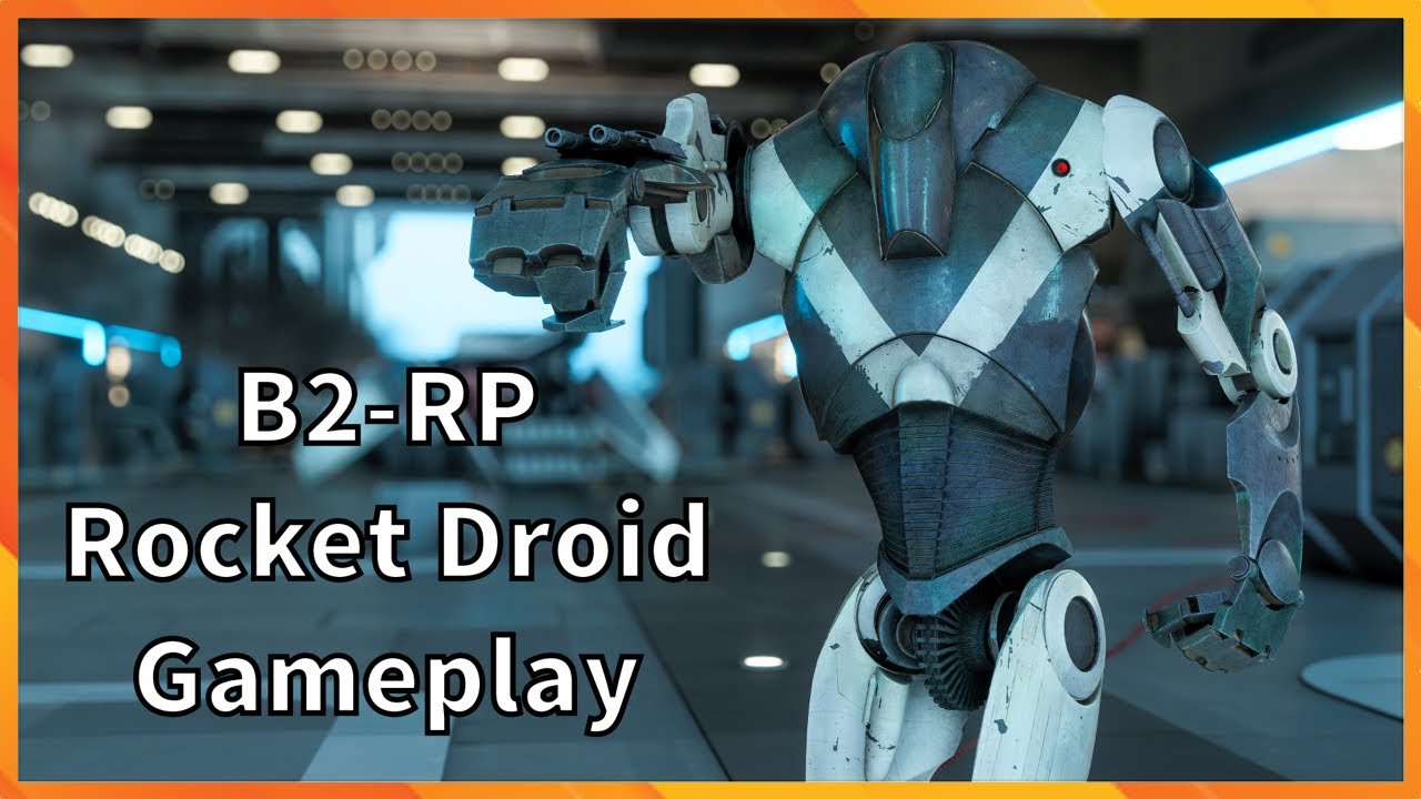 B2-RP Rocket Droid Gameplay Star Wars Battlefront 2 Gameplay Rework ...