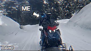 I Went SNOWMOBILING | In Idaho