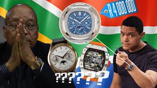 Reviewing South African celebrities watches - Is Jacob Zuma wearing a fake watch ?