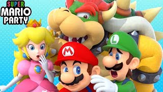 Super Mario Party - All Minigames #15 (Master CPU)