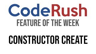 CodeRush FotW: Constructor Create