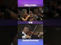 Who Wins? Itzhak Perlman or Hilary Hahn?