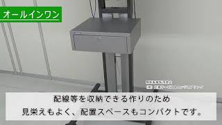 オールインワン型検温カメラの使用イメージ