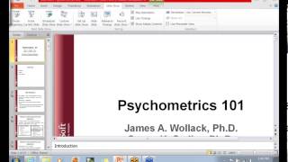 ExamSoft Webinar - Psychometrics 101