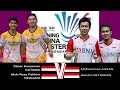 Sabar Gutama/Muh Reza Pahlevi (INA) vs Mohammad Ahsan/Hendra Setiawan (INA) | R32 China Masters 2024