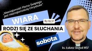 EWANGELIA NA DZIŚ | 11.1.25-sob | (Łk 5, 12-16) | ks. Łukasz Skołud MSF | #wiararodzisięzesłuchania