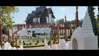 อุทยานหลวงราชพฤกษ์ ( รถรางชมสวน Ep.2 ) | วิวหอคำหลวง