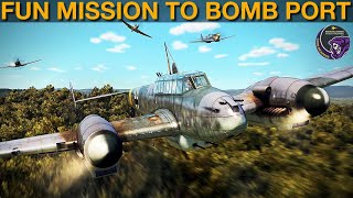 Fun Mission To Bomb Soviet Port | IL-2 Sturmovik