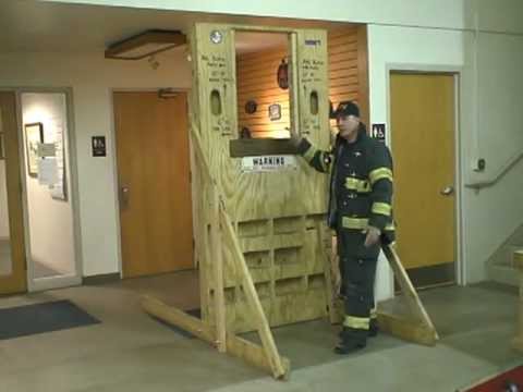 Firefighter Portable Training Wall Prop Firefighter Portable Training Wall Prop