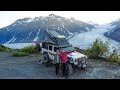 CAMPED BESIDE A MASSIVE GLACIER | Mountain Roads To The Incredible Stewart Glacier // EFRT S7 EP55