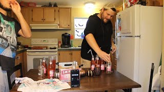 Drinking 6 Smirnoff's In 3 Minutes Challenge!