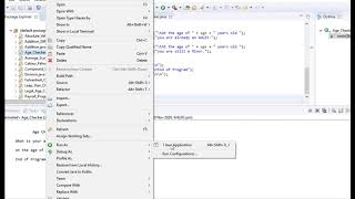 Age Checker Using If Else in Java