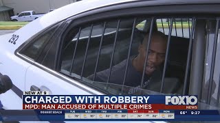 Accused serial robber arrested