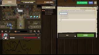 CodeCombat level 3 answer