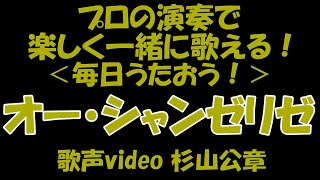 歌声サロン～「オーシャンゼリゼ」～一緒に歌える！～楽しく歌える！～楽しい！～嬉しく歌える！～歌幸！～凄いよ！（杉山公章）この動画で歌ってみてください！