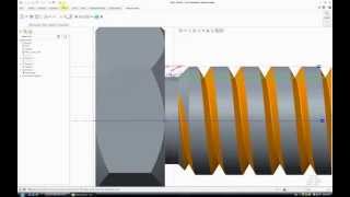 Bolt - Creo Parametric 2.0 / Pro Engineer