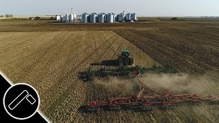 Cultivating and Planting with Two John Deere Two-Track Tractors